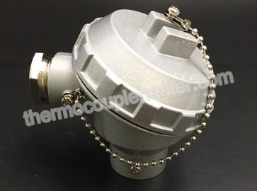 Colore di alluminio dell'argento della testa del collegamento di KNYThermocouple per l'industriale
