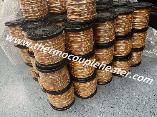 Cable di termocoppia di tipo K coppia contorta applicata per forno ad alta temperatura