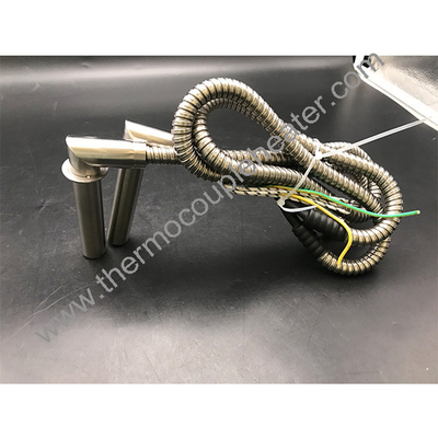 Caldaia elettrica a cartuccia con tubo metallico flessibile