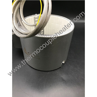 Elemento di riscaldamento elettrico industriale Estrusore ceramico di ottone Mica Band Heater