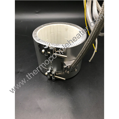 Elemento di riscaldamento elettrico industriale Estrusore ceramico di ottone Mica Band Heater