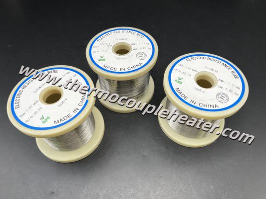 Materiale per elementi di riscaldamento di qualità superiore per filo di lega nichromo Ni80Cr20