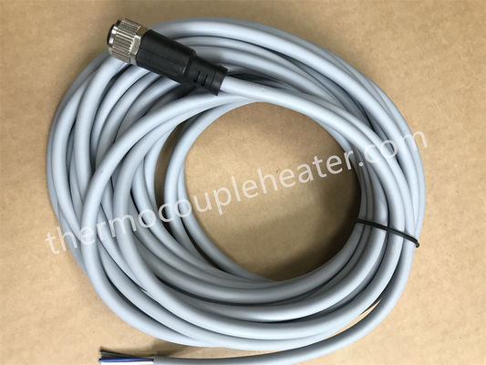 M12 Barrillo 5 pin Maschio connessione assiale Femmina con cavo di collegamento