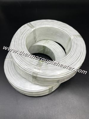 Prolunga per Pt100 RTD con isolamento in teflon e schermatura intrecciata in acciaio inox
