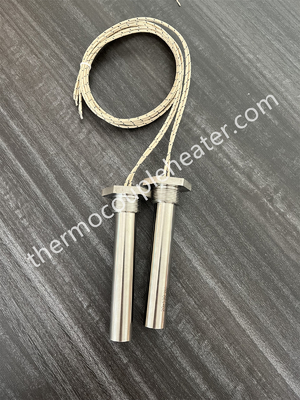 Resistenza a cartuccia ad alta densità per accenditore a pellet 240V 1000W Riscaldatore a cartuccia elettrico per stampi con terminali crimpati