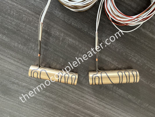 Resistore termico elettrico caldaia caldaia caldaia in acciaio inossidabile con manica in ottone apparecchiatura di riscaldamento pieghevole