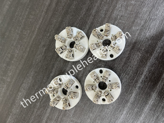 Morsettiera Ceramica per Testa Termocoppia per teste termocoppia KNE e KSE