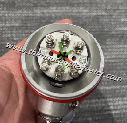 RTD Sensore Duplex PT100 Doppie Elementi Sonde Isolata Minerale a 6 fili