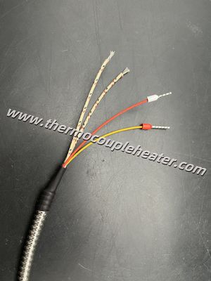 Riscaldatori a cartuccia resistenti con protezione per tubi in acciaio flessibile