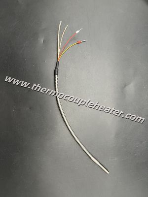 Riscaldatori a cartuccia resistenti con protezione per tubi in acciaio flessibile