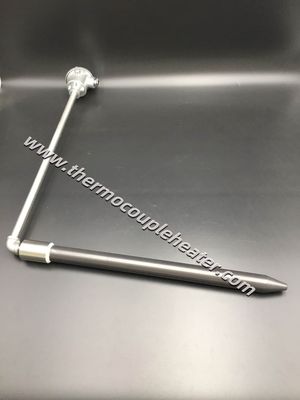 Kit di connessione a L per tubo di protezione termocoppia in nitruro di silicio SiN