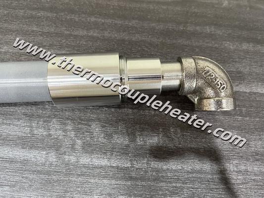 Kit di connessione a L per tubo di protezione termocoppia in nitruro di silicio SiN
