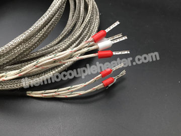 K scrive il RTD a macchina doppio della termocoppia con i cavi di transizione e della vetroresina del metallo