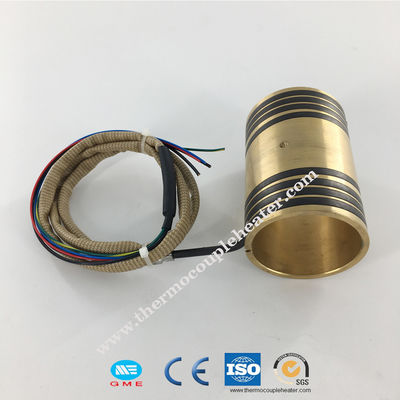 Riscaldatore dell&#39;ugello del riscaldatore del tubo dell&#39;ottone del corridore caldo premuto con il riscaldatore della bobina per gli stampi ad iniezione di plastica