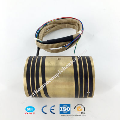 Riscaldatore dell&#39;ugello del riscaldatore del tubo dell&#39;ottone del corridore caldo premuto con il riscaldatore della bobina per gli stampi ad iniezione di plastica