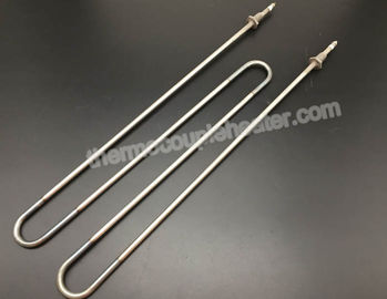 230V 2000W ha formato il diametro tubolare dell'acciaio inossidabile 304 8mm dei radiatori di processo industriale