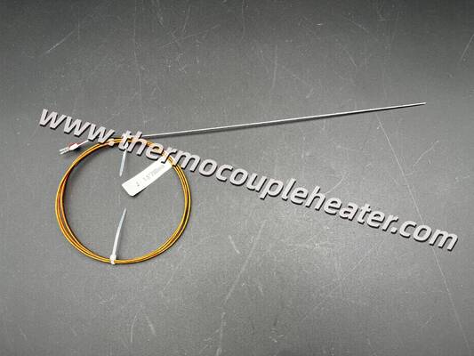 Fast-Response Type J Thermocouple: Φ1.5mm Probe with High-Temp Kapton Lead Cable