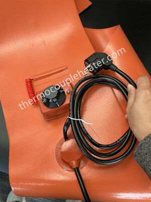 220v 200l radiatore di banda industriale flessibile di silicone da 55 galloni del tamburo dell'olio elettrico della gomma