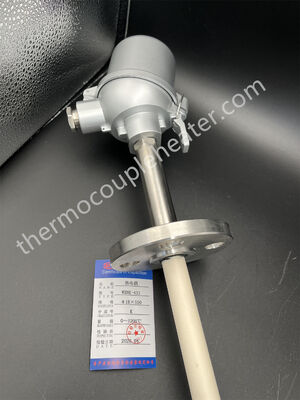 Termocoppie ad alta temperatura con tubi e teste in tubo ceramico a doppia protezione