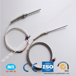 K scrive la sonda a macchina del sensore di temperatura della termocoppia per la misura industriale della temperatura