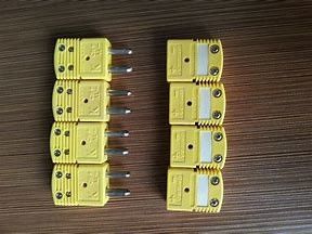 K - Tipo Pin rotondo di m. K delle componenti della termocoppia della spina maschio nuovo & originale