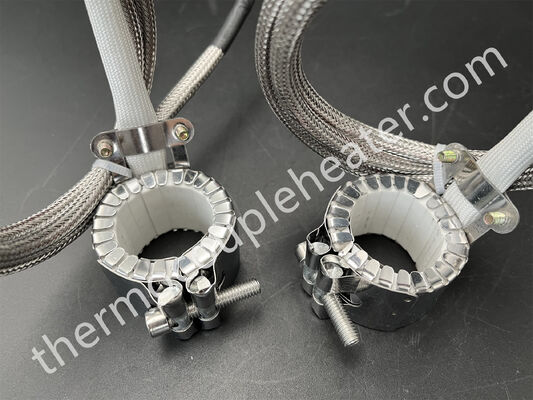 Elemento di riscaldamento elettrico industriale Estrusore ceramico di ottone Mica Band Heater