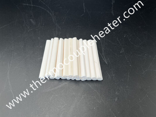High Temperature Alsint C799 99.7% Alumina Ceramic insulators for thermocouple sensors