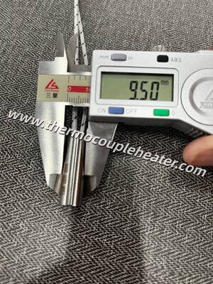 3/8 X 1-1/4 Inch Compact Cartridge Heater With Internal High Temperature Lead Cable