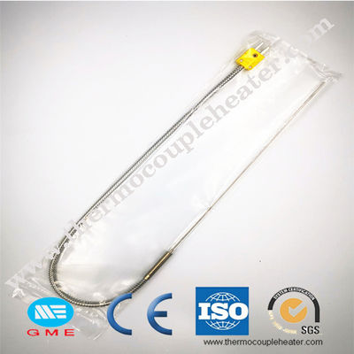 Tipo termocoppia corazzata di K del cavo di MI con il cavo di estensione di 2m