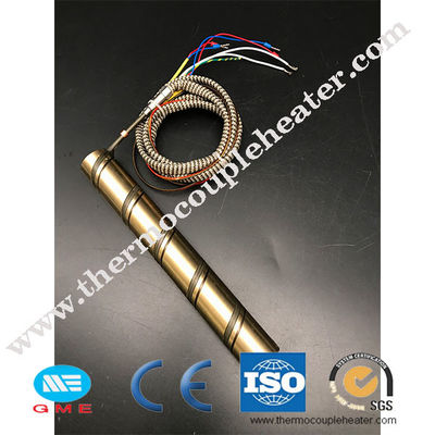 Radiatore di bobina d'ottone introdotto corridore caldo 220v 230v 240v con la termocoppia