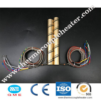 Radiatore di bobina d'ottone introdotto corridore caldo 220v 230v 240v con la termocoppia