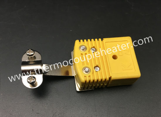 Connettore di termocoppia standard del circuito di RTD di 2 Pin con il serracavo d'acciaio