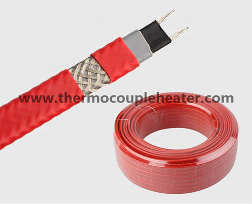 Auto di PTFE che regola calore elettrico Trace Cable With Fluoropolymer Overjacket