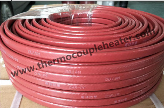 Auto di PTFE che regola calore elettrico Trace Cable With Fluoropolymer Overjacket