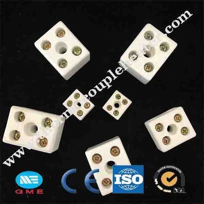 Blocchetto terminali ceramico di resistenza ad alta temperatura di 2 fori di Pin 5