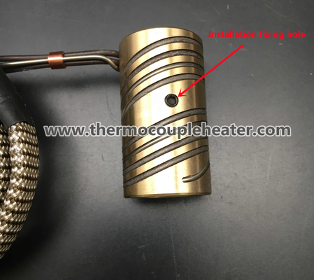 Diametro di cavo di riscaldamento d'ottone di Mini Tubular Resistor Coil Heater 1.8mm