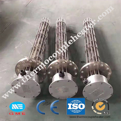 Flangia Tankless Heater Element tubolare 30kw 50kw 60kw