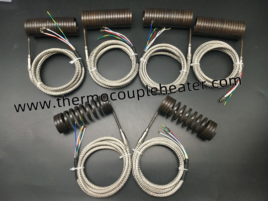 Spirale calda Heater With Built In Thermocouple J del sistema del corridore