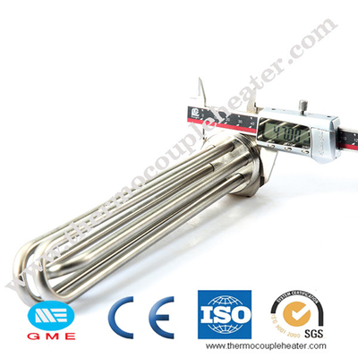 Immersione elettrica industriale Heater Heating Element della vite dell'acqua della bobina 3000 watt