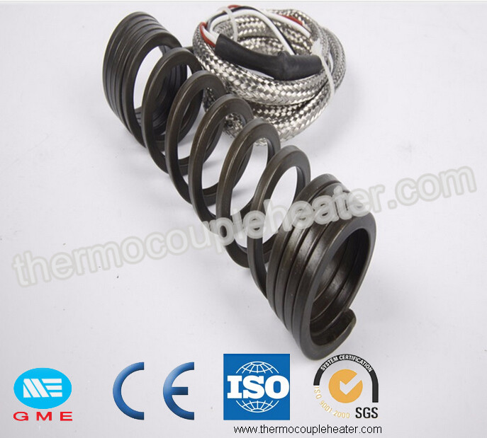Injection Moulding Machine Spring Enail Hot Runner Coil Heaters With Thermocouple J