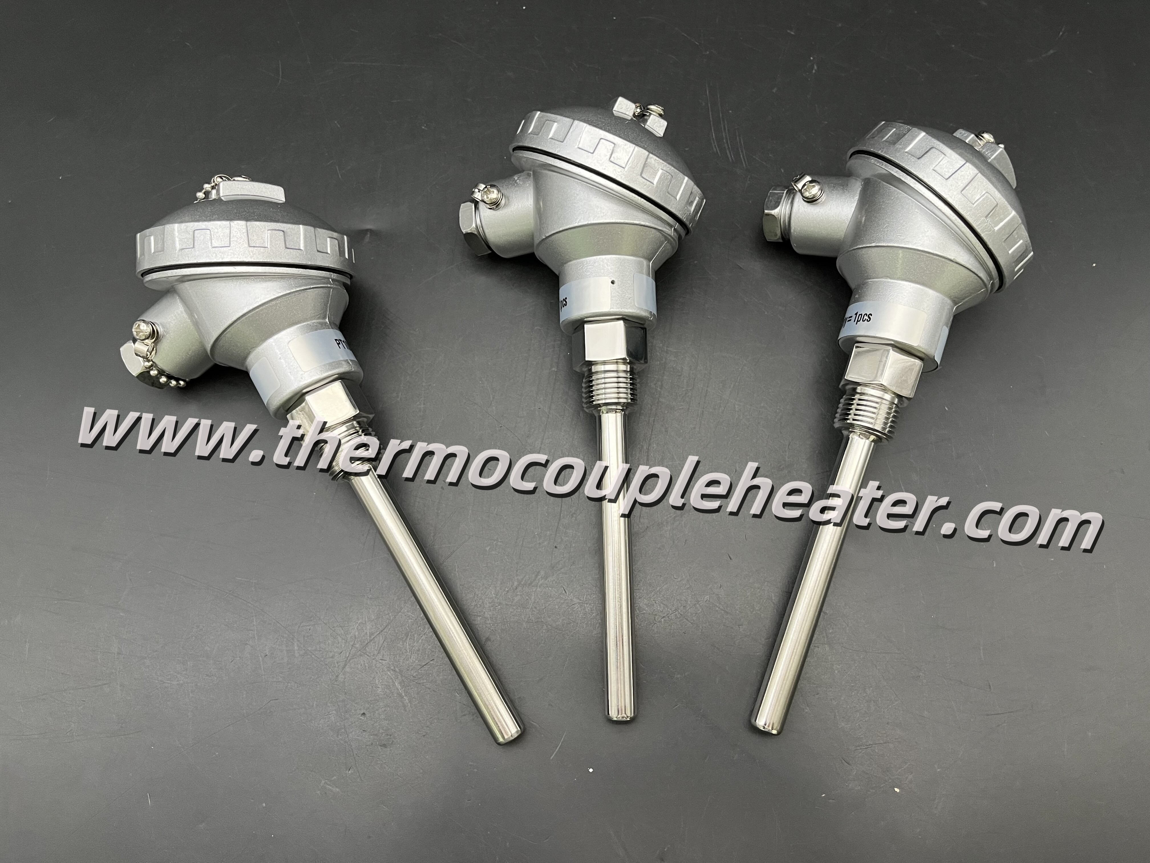 Accurate Stable: Assembled PT100 RTD / Thermocouple Temp Sensor with Transmitter  4~20mA