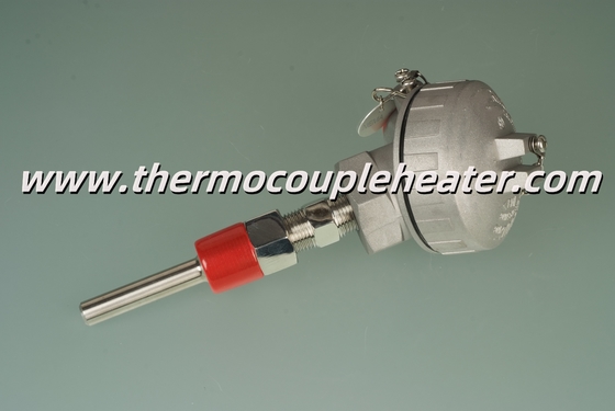 Termocoppia sensore di temperatura di tipo K con termowell protettivo
