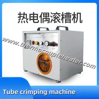 Apparecchiature per la produzione di termocoppie tubo SS laminatrice a scanalatura automatica