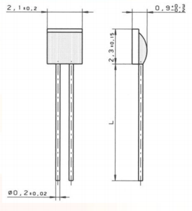 Alta precisione di marca dell'importazione di Rtd del sensore di temperatura dell'elemento del film sottile PT100