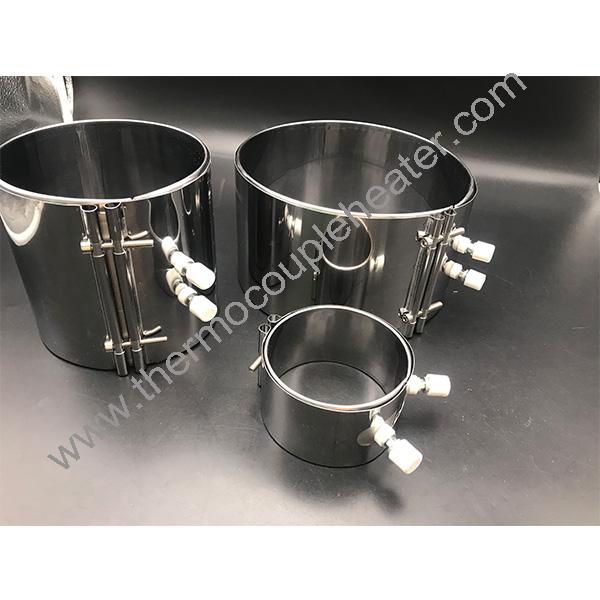 Acciaio inossidabile Extruder Screw Barrel Mica Isolato Band Heater Con terminali a vite