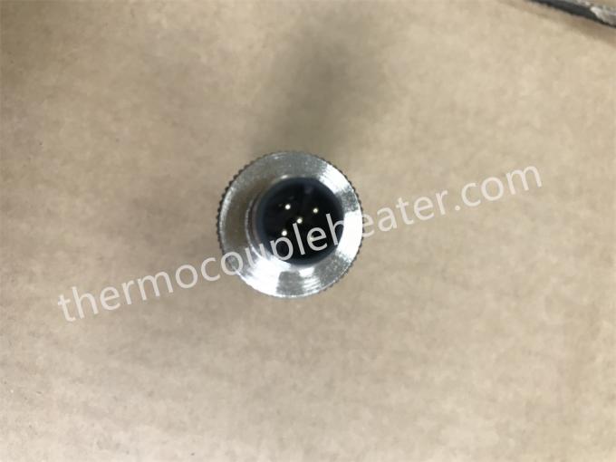 Connessione assiale maschile a canna M12 a 5 pin, femmina con cavo di collegamento