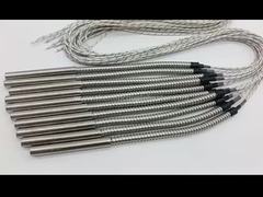 Riscaldatori a cartuccia resistenti con protezione per tubi in acciaio flessibile